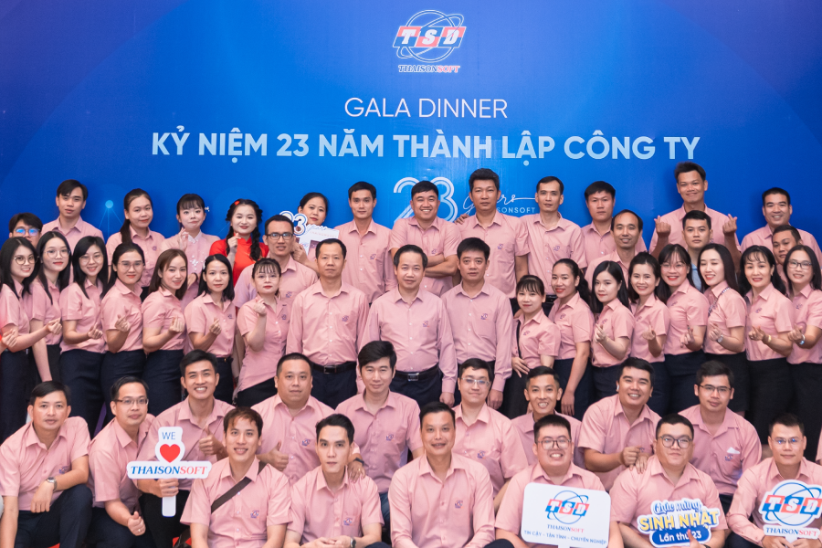 Công ty phát triển công nghệ Thái Sơn kỷ niệm 23 năm thành lập  